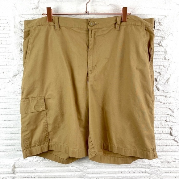 Columbia Men's Tan Cotton Cargo Short Size 40W - Picture 1 of 15